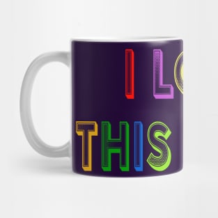 I Love This Song Mug